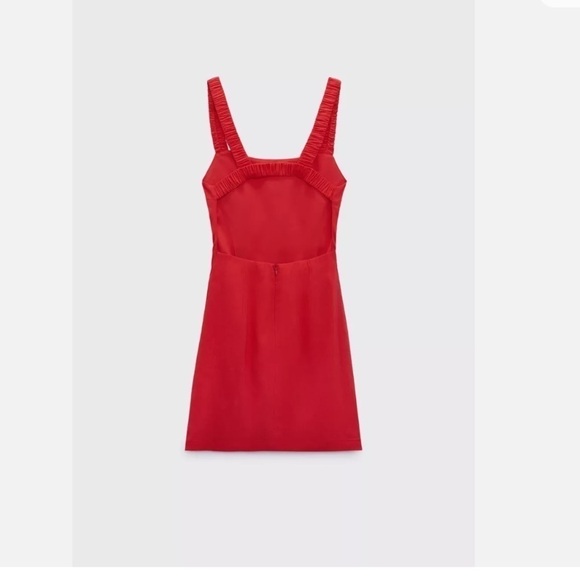 Zara open back mini dress 4661/119 - Picture 4 of 10